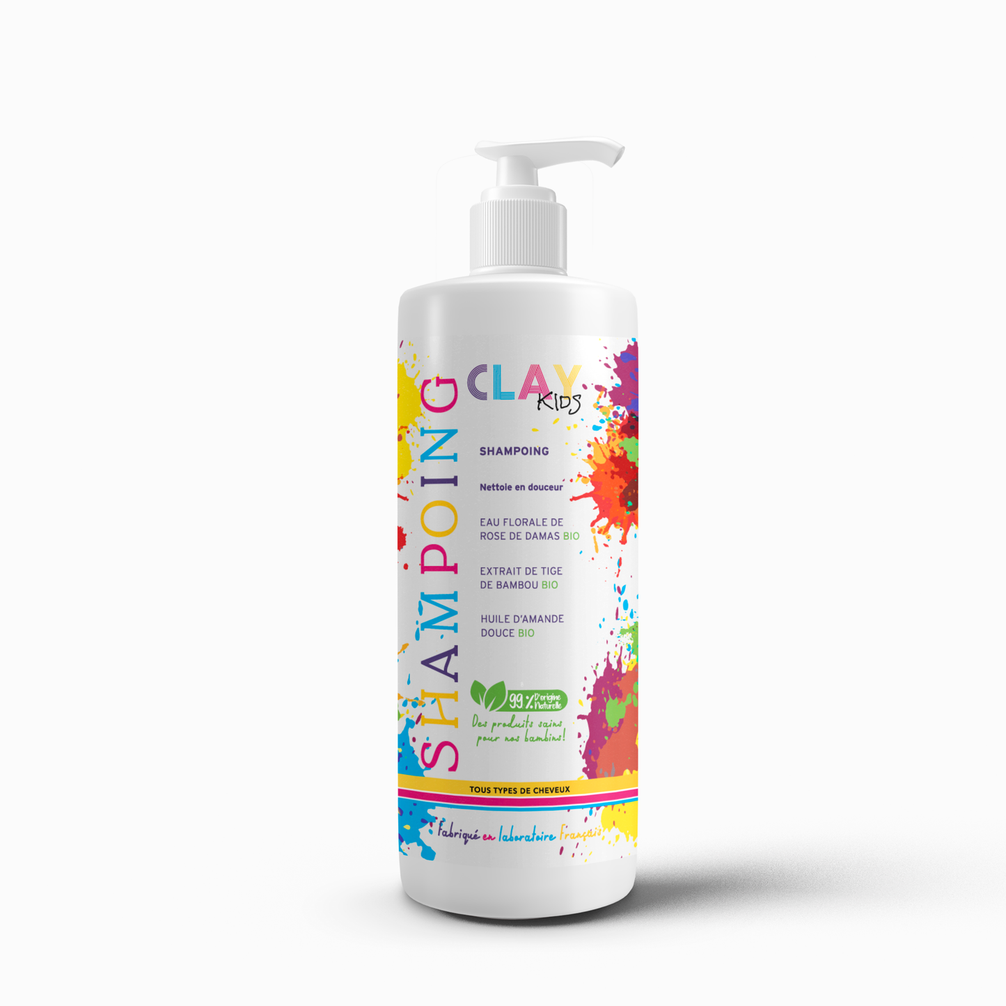 SHAMPOING 99,8% NATUREL 450ML